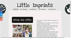 Desktop Screenshot of littleimprintspdx.com